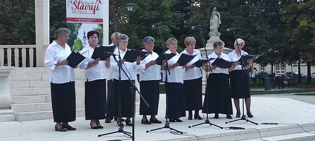 Fotografija: Osim Bjelovarčana, na koncertu su bili umirovljenici iz Čazme i Štefanja /Foto: Martina Čapo
