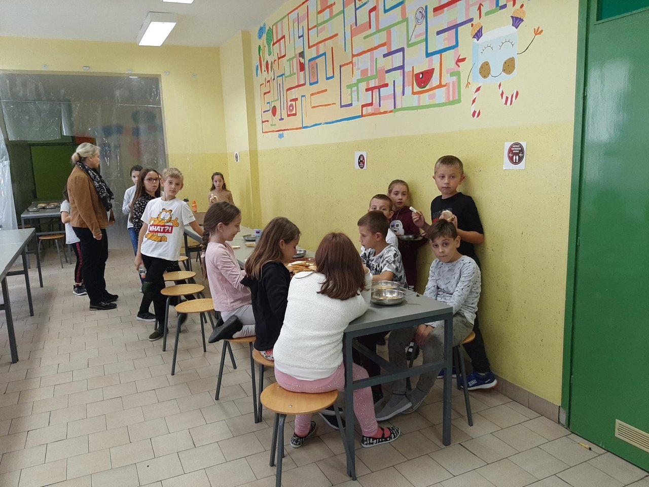 Fotografija: Za 118 učenika slabijeg imovinskog stanja osiguran je školski obrok/Foto: Pakrački list
