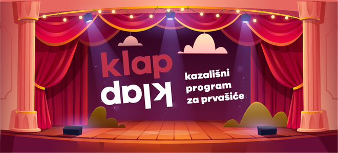 Plakat sa svim važnim detaljima o prvom kazališnom programu KLAP KLAP/Foto: Teatar to go
