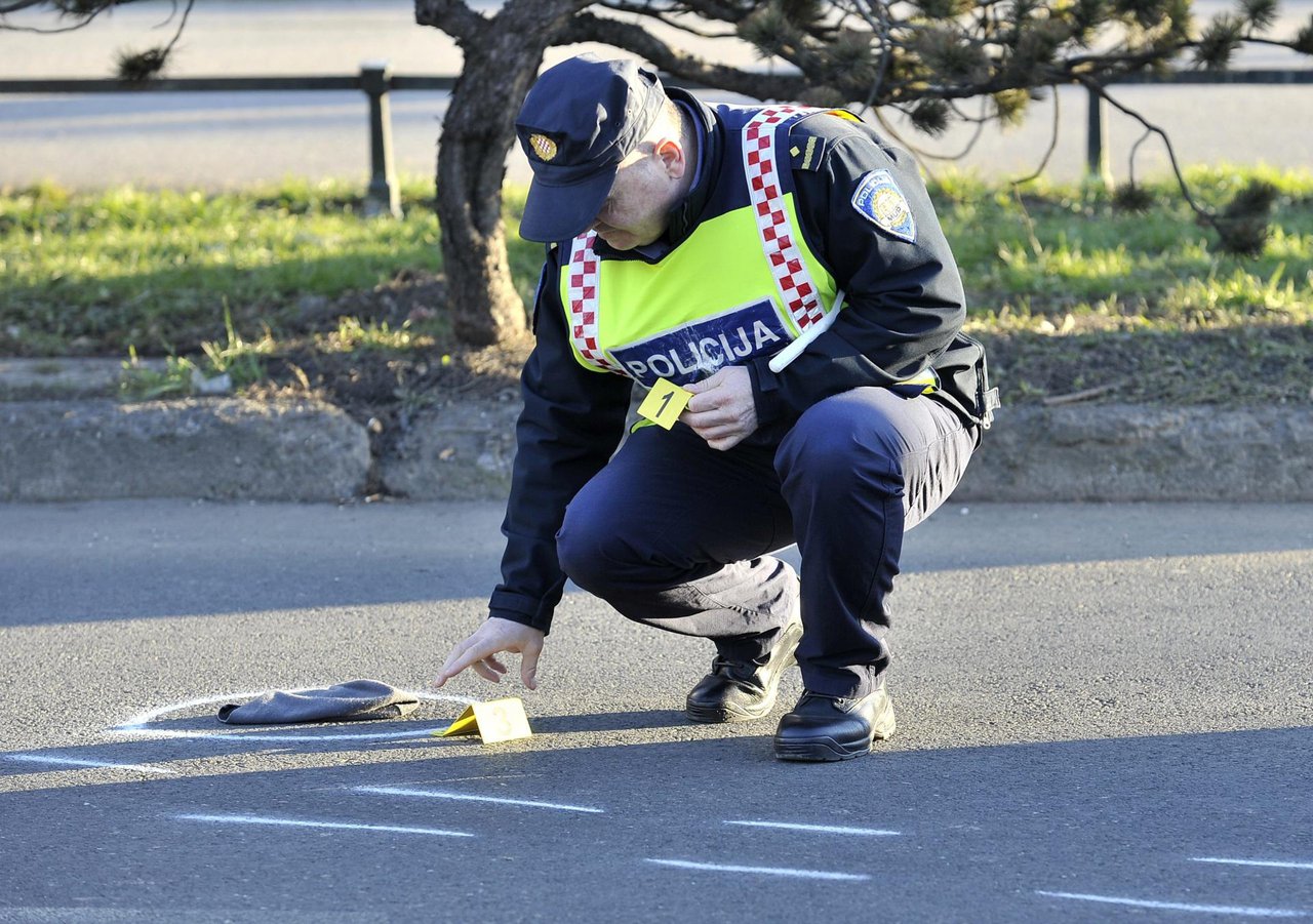 Fotografija: Policija je na mjestu nesreće obavila očevid/Foto: Damir Krajač/CROPIX (ilustracija)

