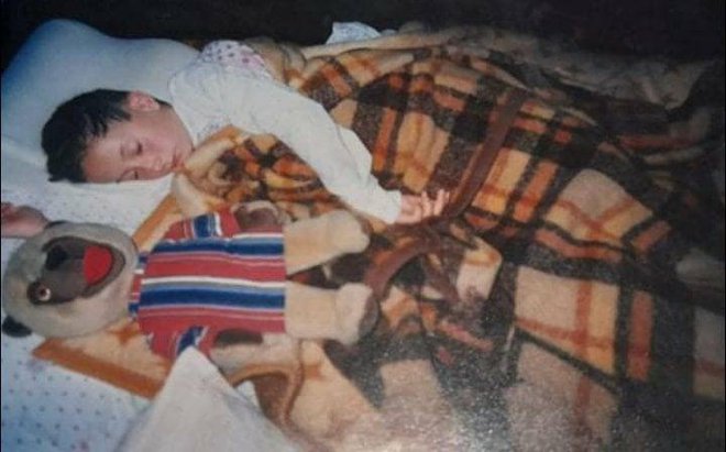 Leonida s 11 godina spava s ortozom/Foto: Privatni album
