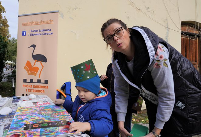 Daruvarska knjižnica organizirala je radionicu za najmlađe/Foto: Nikica Puhalo
