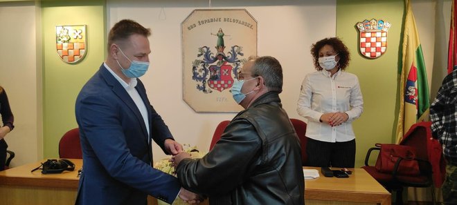 Župan je svakom darivatelju čestitao na plemenitosti/Foto: Martina Čapo
