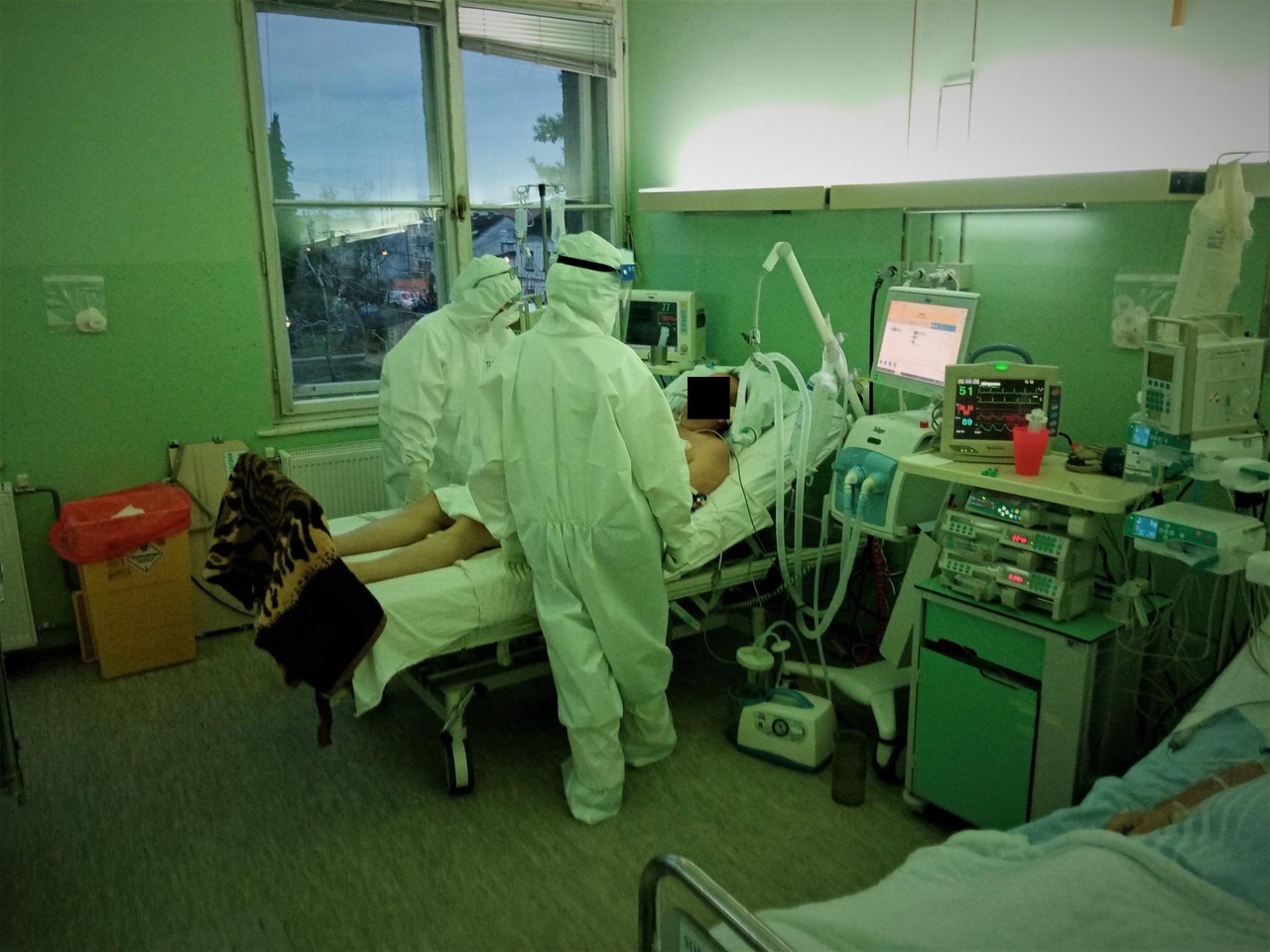Fotografija: Šestero je osoba na respiratoru u OB Bjelovar/Foto: Deni Marčinković

