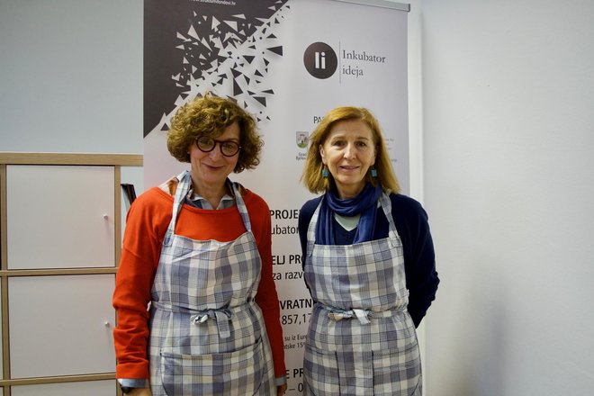 Maja Sočec i Sonja Belamarić/ Foto: Inkubator ideja
