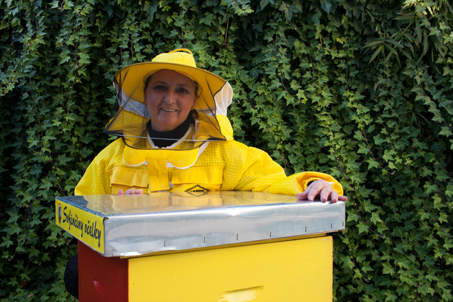 Tatjana sa svojim pčelama/Foto: Janja Čaisa
