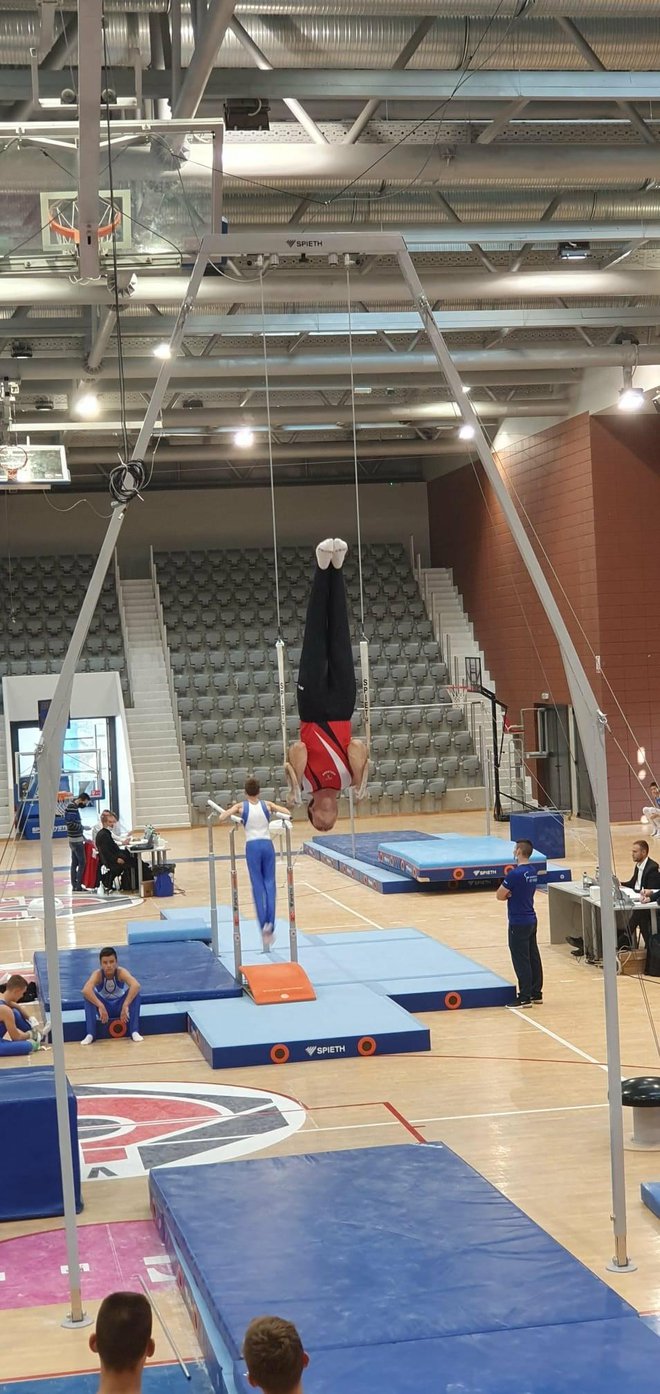 Detalj s natjecanja u Osijeku/ Foto: Gimnastički klub Bjelovar
