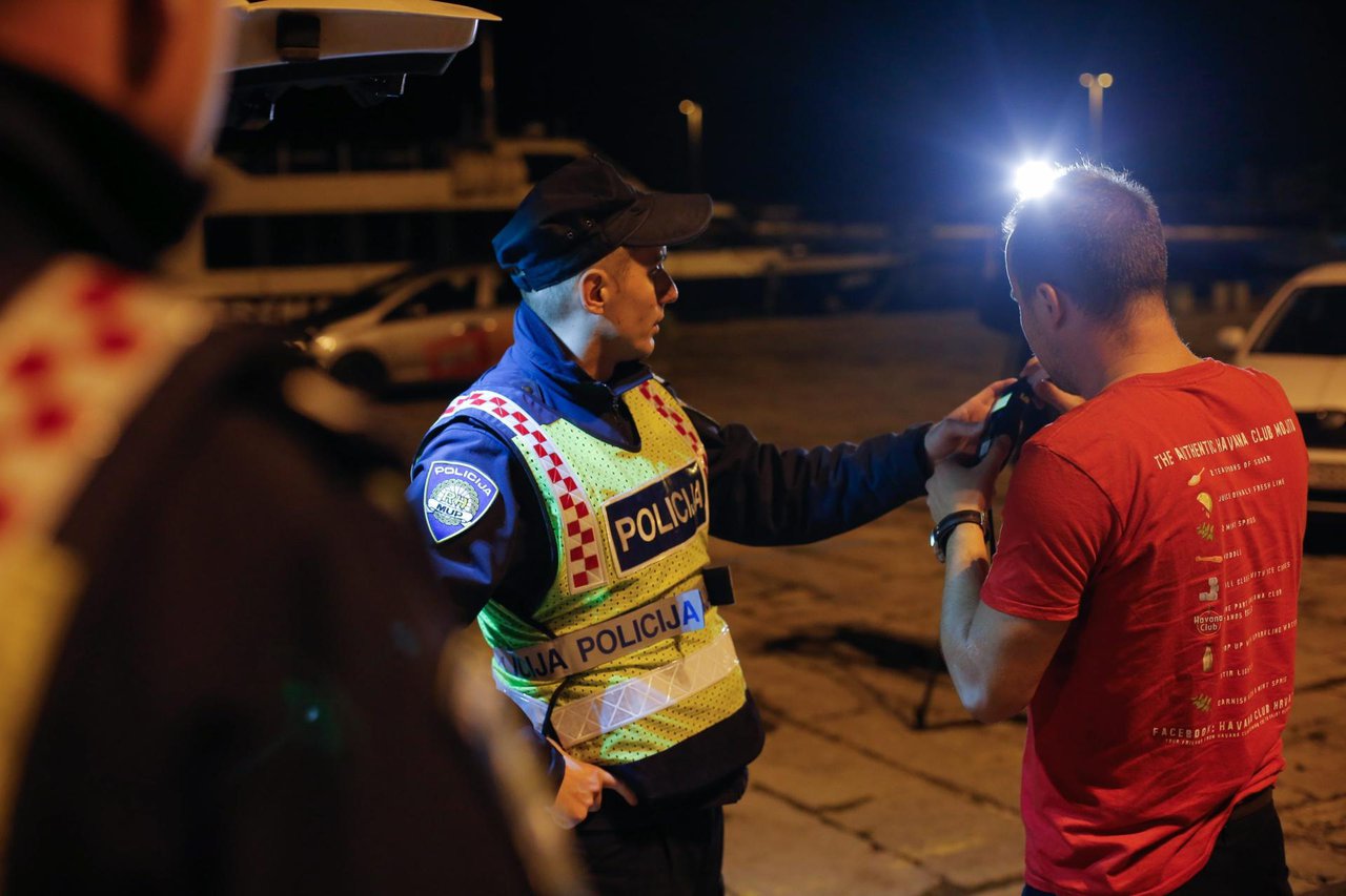 Fotografija: Policija će do nedjelje provjeravati vozite li pijani/Foto: Goran Šebelić/ CROPIX (ilustracija)
