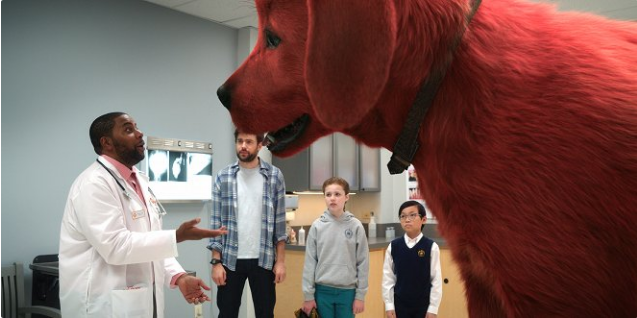 Fotografija: "Veliki crveni pas Clifford"/ Foto: POU Daruvar
