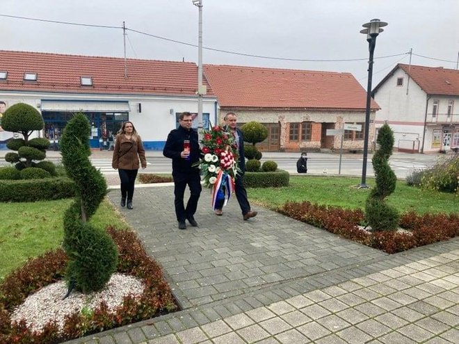 Prisjećanje na žrtvu Vukovara u Čazmi/ Foto: Grad Čazma
