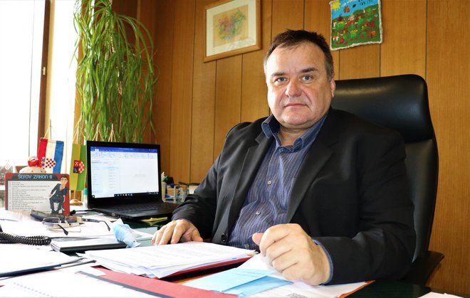 Dinko Pirak, gradonačelnik Čazme/Foto: MojPortal.hr
