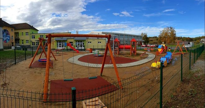 Dječje igralište završeno je prije roka/Foto: Željko Smešnjak
