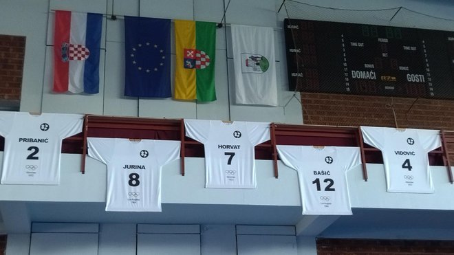 Zlatni bjelovarski olimpijci, među kojima je i Pavle Jurina, dobili su posebno mjesto u Dvorani europskih prvaka/ Foto: Deni Marčinković
