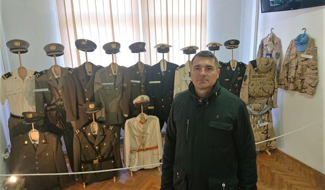 Mario Tušek utemeljio je Muzej vojne i ratne povijesti u Pakracu/Foto: Mario Barać
