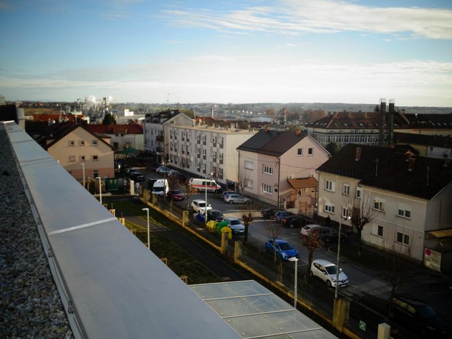 Pogled s krova bolnice na Mihanovićevu ulicu/Foto: Martina Čapo
