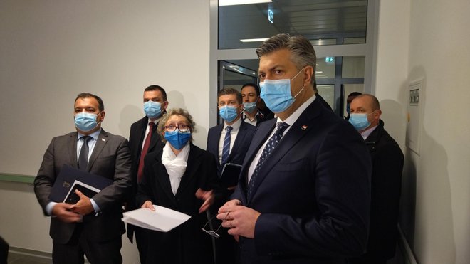 Premijer Plenković u novoj bjelvoarskoj bolnici/ Foto: Deni Marčinković
