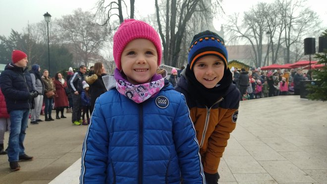 Ivan i njegova mlađa sestra Anika/ Foto: Deni Marčinković
