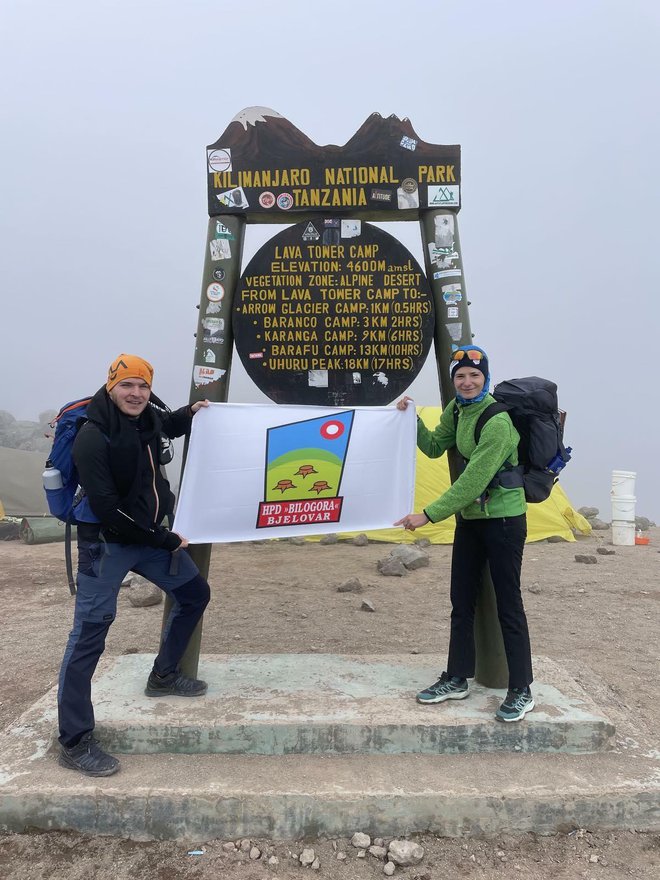 Članovi HPD-a Bilogora trenutno su na KIlimanjaru/FOTO: HPD BILOGORA
