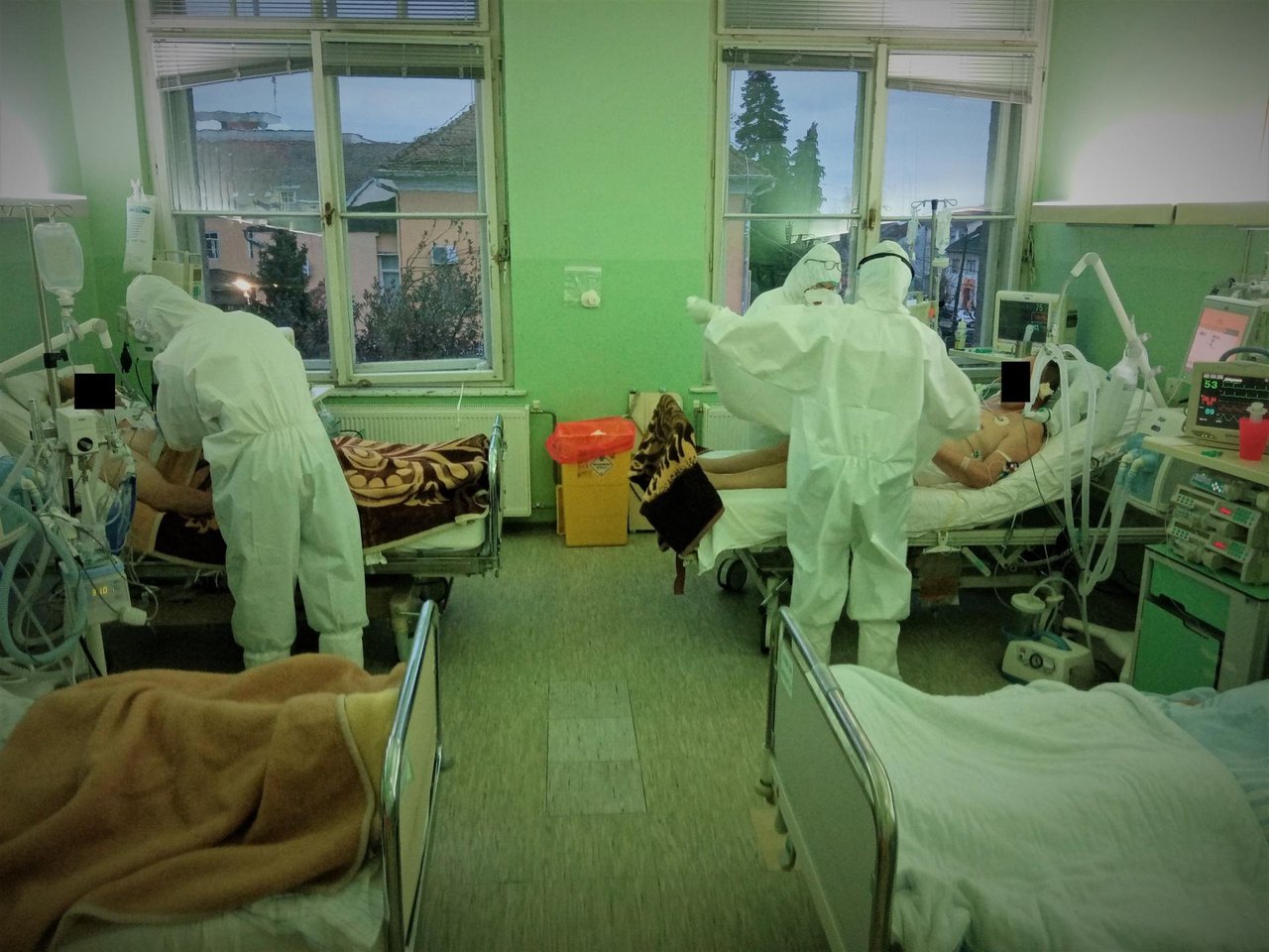 Fotografija: Sedam pacijenata je na respirtoru u OB Bjelovar/Foto: Deni Marčinković
