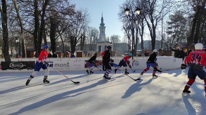 Jutro je bilo idealno za pravu hokejašku tekmu/Foto: Martina Čapo
