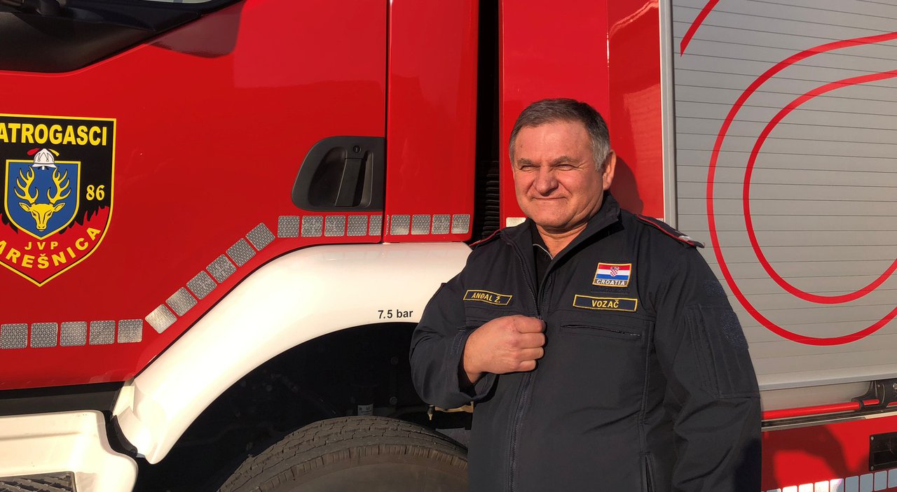 Fotografija: Željko je 35 godina radio kao vozač vatrogasac/ Foto: Janja Čaisa
