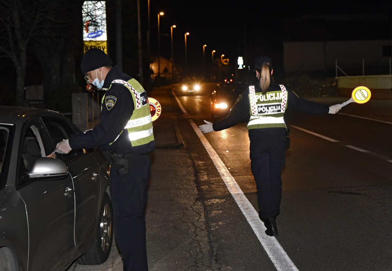 Fotografija: Policajci PU bjelovarsko - bilogorske imali su proteklog vikenda pune ruke posla/Foto: Josko Supic/CROPIX (Ilustracija)
