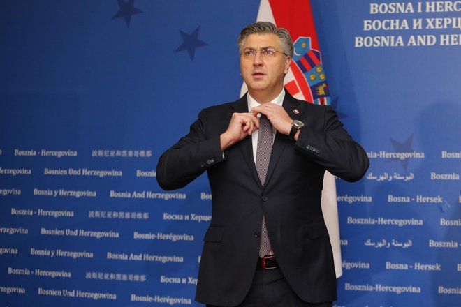 Predsjednik Vlade Andrej Plenković/Foto: Antonio Balic/CROPIX
