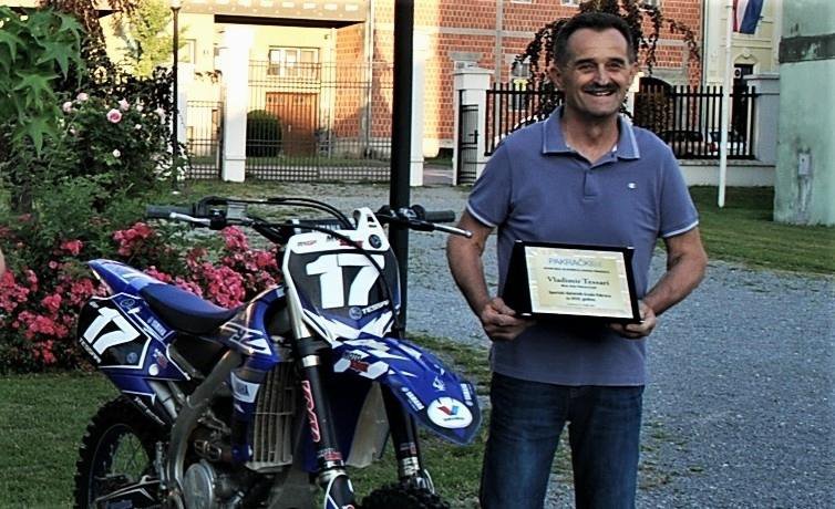 Fotografija: Pakračanin Vladimir Tessari dugogodišnji je sportski djelatnik Moto kluba Pakrac-Lipik/Foto: Pakrački list

