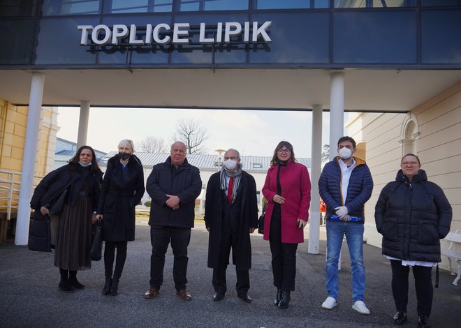 Posjet je završio u Toplicama Lipik u kojem je županicu Jozić i izaslanstvo Grada Lipika dočekao ravnatelj Darko Kelemen / Foto: Nikica Puhalo/MojPortal.hr

