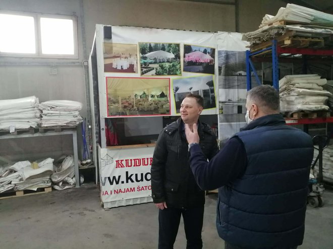 Tvrtka Kudumija bavi se proizvodnjom, prodajom i iznajmljivanjem šatora/ Foto: BBŽ
