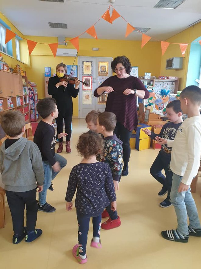 Najmlađi Bjelovarčani zabavili su se i štošta naučili na radionici/Foto: Narodna knjižnica Petar Preradović Bjelovar
