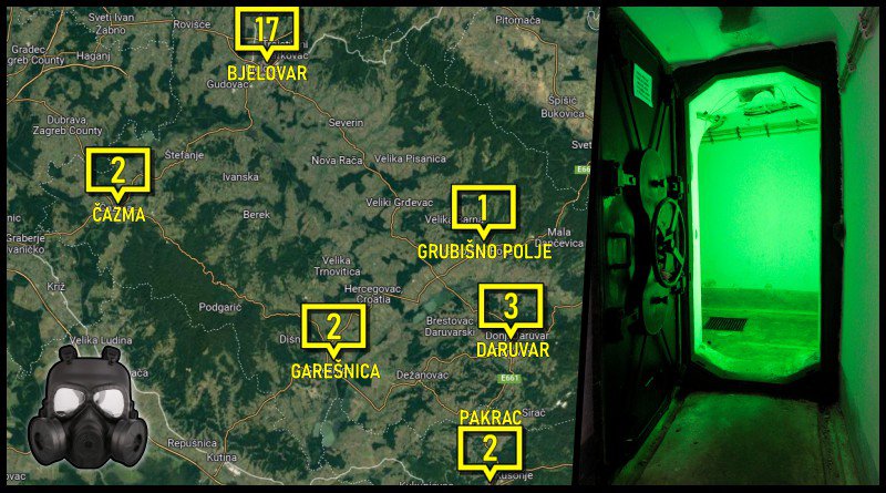 Fotografija: Evo s koliko atomskih skloništa raspolaže BBŽ i Pakrac i u kakvom su stanjuFoto: Goran Šebelić/CROPIX, Google Maps
