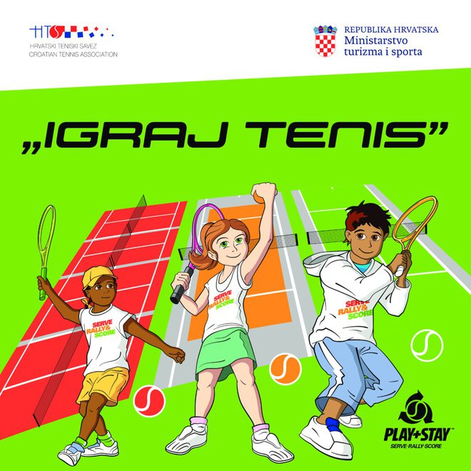 "Igraj tenis" projekt je za besplatno upoznavanje djece s tenisom/Foto: TK Feniks
