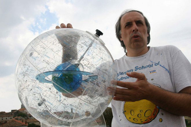 Korado Korlević jedan je od vodećih hrvatskih astronoma i pokretača Zvjezdarnice Višnjan/Foto: Ranko Šuvar
