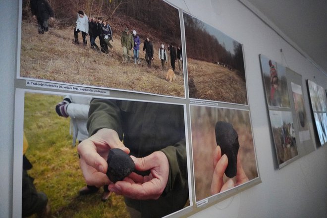 Sva predavanja i događanja održavaju se u daruvarskom Hrvatskom domu gdje je postavljena i izložba o potrazi i pronalasku meteorita koji je pao pokraj Križevaca/ Foto: Nikica Puhalo/MojPortal.hr
