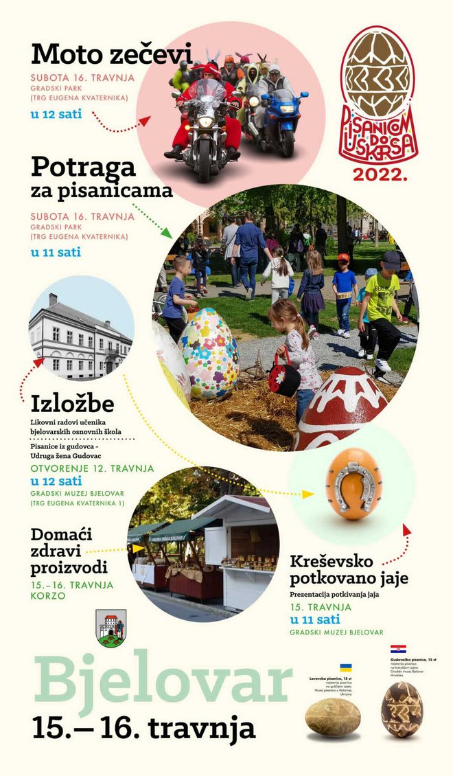 Plakat svih događanja/ Foto: Grad Bjelovar
