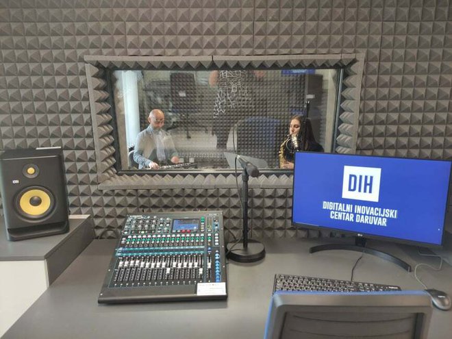 DIH ima i moderni audio/video studio/Foto: MojPortal.hr
