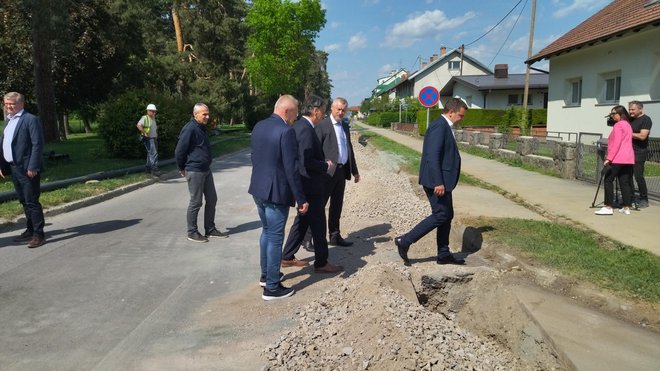 Nakon konferencije uzvanici su obišli gradilište/Foto: Deni Marčinković
