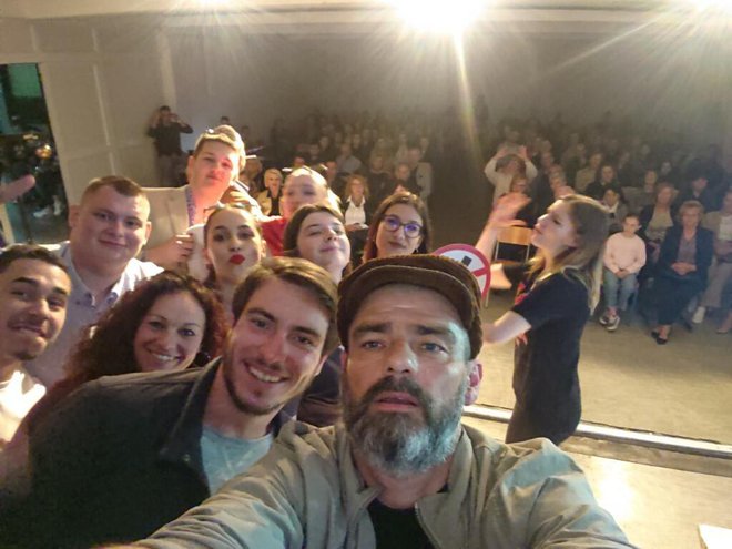 Selfie s pozornice u Kiseljaku/Foto: Mario Barać
