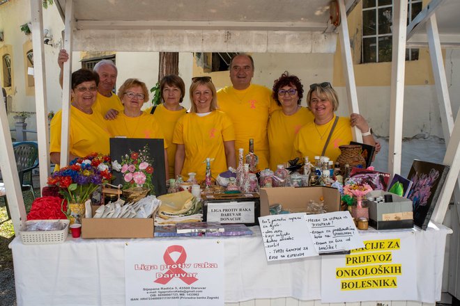 Daruvarska Liga protiv raka prikupljala je donacije za prijevoz onkoloških bolesnika/Foto: Grad Daruvar/Predrag Uskoković
