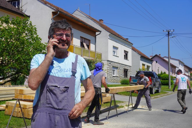 Željko Mihalić, poslovođa u tvrtki Batinjani beton/Foto: Nikica Puhalo/MojPortal.hr