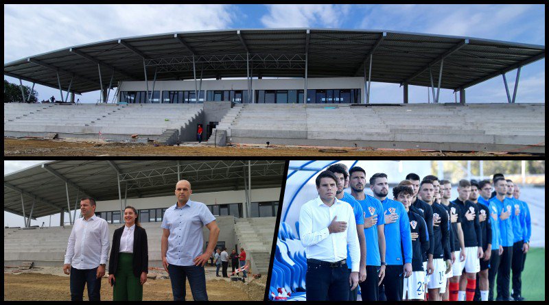 Fotografija: Otvorenje novog stadiona predviđeno je oko Velike Gospe/ Foto: Deni Marčinković/ Ronald Gorsic/CROPIX
