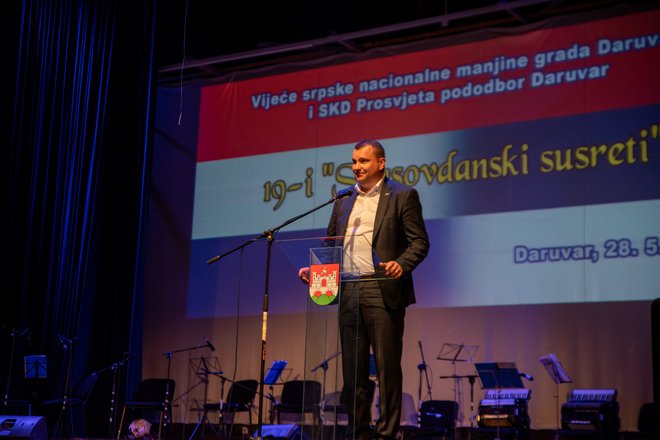 Gradonačelnik Daruvara Damir Lneniček/Foto: Predrag Uskoković
