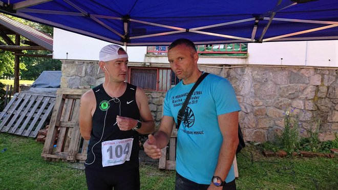 Igor Vuković (desno) glavni je organizator utrke/Foto: Mario Barać

