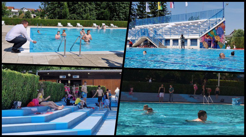 Fotografija: Počela je sezona kupanja na bjelovarskim bazenima/ Foto: Deni Marčinković/Grad Bjelovar

