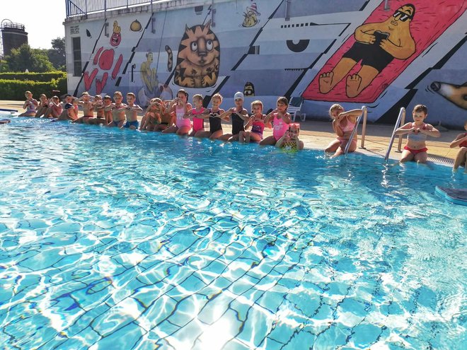 Uključeni su i posjeti bjelovarskim bazenima/Foto: Sportska akademija Mali olimpijac
