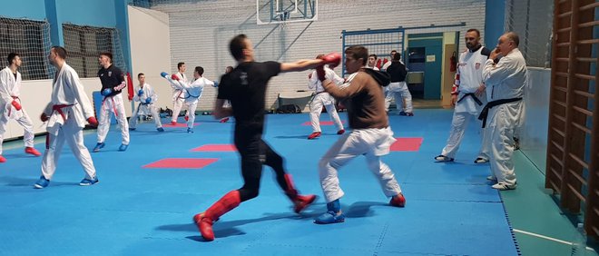 Trening karate reprezentativaca/Foto: DT
