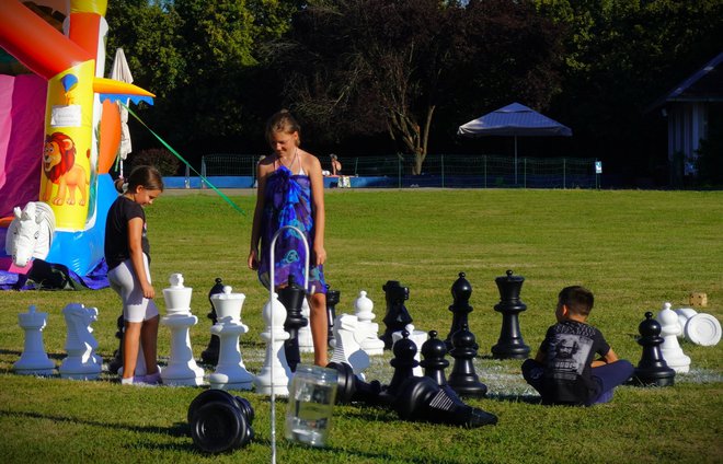 Najmlađi su se mgli zabavljati na napuhancima ili igrati divovski šah/Foto: Nikica Puhalo/MojPortal.hr
