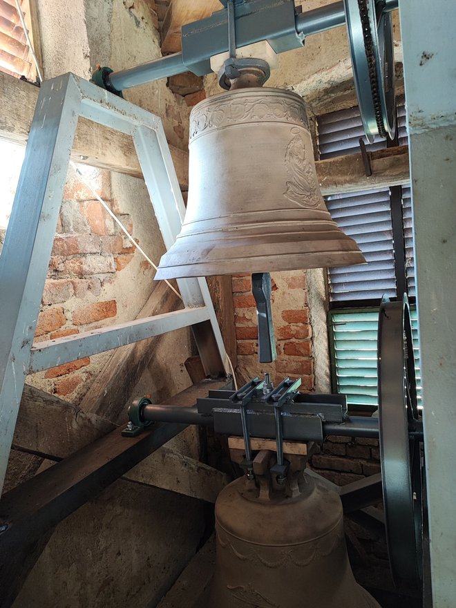 Dva zvona u zvoniku/Foto: Župa Donja Obrijež
