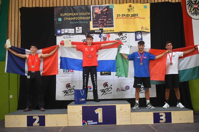 Tomislav Kranjec - juniorski prvak Europe u kategoriji do 70 kg/Foto: ŠAN
